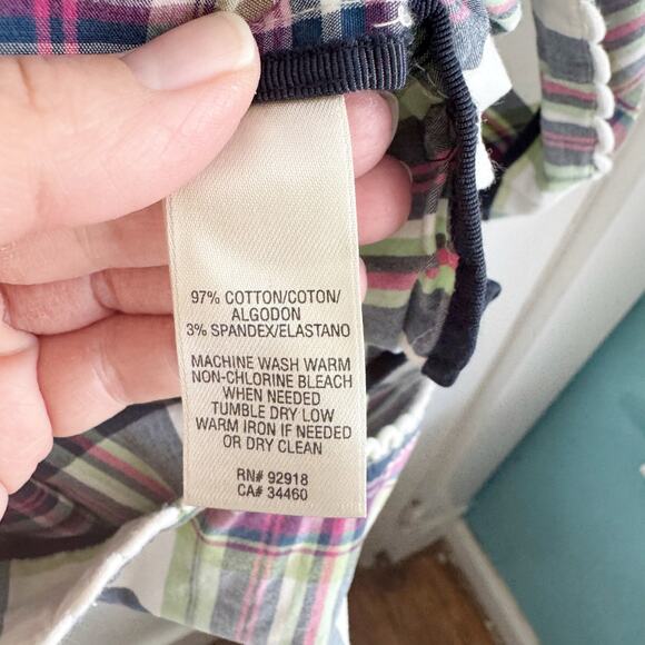 Juicy Couture Y2K McBling Colorful Jumper Mini Dress Plaid Pastel 4 Oughts Rave - Picture 10 of 15